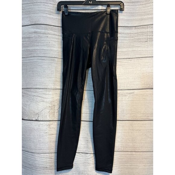 NWOT Old Navy Active High-Rise Shine Leggings with Pockets Size S - Picture 1 of 4